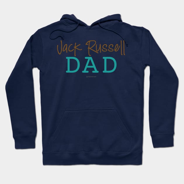 Jack Russell Dad Hoodie by Jack Russell Parents